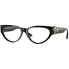 Image de Versace Femme Versace VE3366 GB1 Montures optiques Acétate Noir Cat Eye Normale