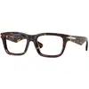 Image de Burberry Homme Burberry BE2419 3002 Montures optiques Acétate Marron Carré Normale