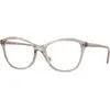 Image de VOGUE EYEWEAR Femme VOGUE EYEWEAR VO5602 2990 Montures optiques Nylon Marron Géométrique Normale