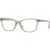 Image de VOGUE EYEWEAR Femme VOGUE EYEWEAR VO5603 2990 Montures optiques Nylon Marron Papillon Normale