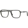 Image de Persol Unisex Persol PO3359V JACQUES 1103 Montures optiques Acétate Gris Carré Normale