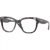 Image de VOGUE EYEWEAR Femme VOGUE EYEWEAR VO5605 3149 Montures optiques Acétate Gris Carré Normale