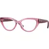 Image de VOGUE EYEWEAR Enfant VOGUE EYEWEAR VY2031 2613 Montures optiques Nylon Rose Papillon Normale