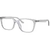 Image de Ray - Ban Unisex Ray - Ban RX7248D 8411 Montures optiques Acétate Gris Transparent Carré Normale