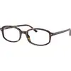 Image de Ray - Ban Unisex Ray - Ban RX5432 SAM 2012 Montures optiques Acétate Tortue Transparent Géométrique Normale