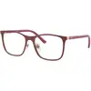 Image de Ray - Ban Enfant Ray - Ban RY9551V 4077 Montures optiques enfant Métal Rouge Transparent Carré Normale
