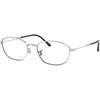 Image de Ray - Ban Femme Ray - Ban RX3749V 2501 Montures optiques Métal Argent Transparent Géométrique Normale