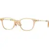 Image de Burberry Femme Burberry BE2423D 4063 Montures optiques Acétate Marron Carré Normale