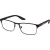 Image de Prada Linea Rossa Homme Prada Linea Rossa PS 50PV 1BO1O1 Montures optiques Acier Noir Carré Normale