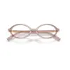 Image de Miu Miu Femme Miu Miu MU 01XV 12W1O1 Montures optiques Acétate Violet Ronde Normale