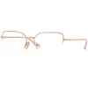 Image de VOGUE EYEWEAR Femme VOGUE EYEWEAR VO4331 5207 Montures optiques Métal Rose Papillon Normale