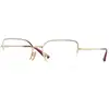 Image de VOGUE EYEWEAR Femme VOGUE EYEWEAR VO4331 5208 Montures optiques Métal Or Papillon Normale