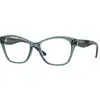 Image de VOGUE EYEWEAR Femme VOGUE EYEWEAR VO5628 3197 Montures optiques Nylon Bleu Géométrique Normale