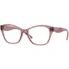 Image de VOGUE EYEWEAR Femme VOGUE EYEWEAR VO5628 3198 Montures optiques Nylon Rose Géométrique Normale