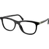Image de Miu Miu Femme Miu Miu MU 01WV 16K1O1 Montures optiques Acétate Noir Pantos Normale