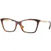 Image de VOGUE EYEWEAR Femme VOGUE EYEWEAR VO5624 W656 Montures optiques Nylon Marron Papillon Normale