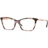Image de VOGUE EYEWEAR Femme VOGUE EYEWEAR VO5624 3199 Montures optiques Nylon Rose Papillon Normale