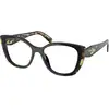 Image de Prada Femme Prada PR B04V 3891O1 Montures optiques Acétate Noir Cat Eye Normale