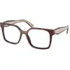Image de Prada Femme Prada PR B03V 07R1O1 Montures optiques Acétate Marron Carré Normale