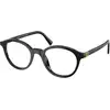 Image de Miu Miu Femme Miu Miu MU 02WV 16K1O1 Montures optiques Acétate Noir Ronde Normale