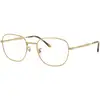 Image de Ray - Ban Unisex Ray - Ban RX6534 2500 Montures optiques Métal Or Transparent Carré Normale