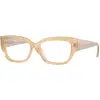 Image de VOGUE EYEWEAR Femme VOGUE EYEWEAR VO5639U 3234 Montures optiques Acétate Marron Pillow Normale