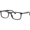 Image de Ray - Ban Unisex Ray - Ban RX5440 2000 Montures optiques Acétate Noir Transparent Carré Normale