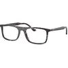 Image de Ray - Ban Unisex Ray - Ban RX5440 8424 Montures optiques Acétate Bleu Transparent Carré Normale