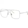 Image de Ray - Ban Unisex Ray - Ban RX3758V ARI 2501 Montures optiques Métal Argent Transparent Carré Normale
