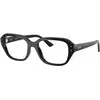 Image de Ray - Ban Unisex Ray - Ban RX7258 SHEA 8260 Montures optiques Injecté Noir Transparent Carré Normale