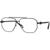 Image de Versace Homme Versace VE1307 1436 Montures optiques Métal Noir Pilote Normale