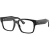 Image de Ray - Ban Unisex Ray - Ban RX7256 LAURENE 8260 Montures optiques Acétate Noir Transparent Carré Normale