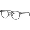 Image de Ray - Ban Unisex Ray - Ban RX5443D 8268 Montures optiques Acétate Gris Transparent Carré Normale