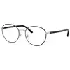 Image de Ray - Ban Unisex Ray - Ban RX6538D 2861 Montures optiques Métal Noir Transparent Pantos Normale