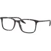 Image de Ray - Ban Unisex Ray - Ban RX5421 8424 Montures optiques Acétate Bleu Transparent Carré Normale
