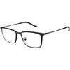 Image de Emporio Armani Homme Emporio Armani EA1173D 3001 Montures optiques Métal Noir Pillow Normale