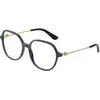 Image de Dolce & Gabbana Femme Dolce & Gabbana DG3364 3441 Montures optiques Acétate Gris Papillon Normale