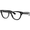 Image de Ray - Ban Femme Ray - Ban RX5510 2000 Montures optiques Acétate Noir Transparent Cat Eye Normale