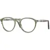Image de Persol Homme Persol PO3286V 1226 Montures optiques Acétate Vert Pantos Normale