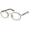 Image de Prada Femme Prada PR B55V 21E1O1 Montures optiques Métal Havane Ronde Normale