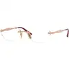 Image de VOGUE EYEWEAR Femme VOGUE EYEWEAR VO4343 5152 Montures optiques Métal Or Ronde Normale