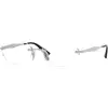 Image de VOGUE EYEWEAR Femme VOGUE EYEWEAR VO4343 323 Montures optiques Métal Argent Ronde Normale