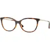 Image de VOGUE EYEWEAR Femme VOGUE EYEWEAR VO5673 W656 Montures optiques Nylon Marron Ronde Normale