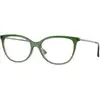 Image de VOGUE EYEWEAR Femme VOGUE EYEWEAR VO5673 3259 Montures optiques Nylon Vert Ronde Normale