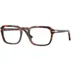 Image de Persol Unisex Persol PO3390V 24 Montures optiques Acétate Tortue Carré Normale