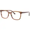Image de Ray - Ban Unisex Ray - Ban RX5446 8455 Montures optiques Acétate Tortue Transparent Carré Normale