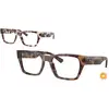 Image de Ray - Ban Unisex Ray - Ban RX5448 8460 Montures optiques Acétate Tortue Transparent Géométrique Normale