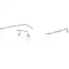 Image de Ray - Ban Unisex Ray - Ban RX3768V 2501 Montures optiques Métal Argent Transparent Géométrique Normale