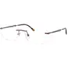 Image de Ray - Ban Unisex Ray - Ban RX3768V 3202 Montures optiques Métal Rouge Transparent Géométrique Normale