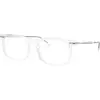 Image de Ray - Ban Unisex Ray - Ban RX7260 2001 Montures optiques Nylon Transparent Transparent Carré Normale